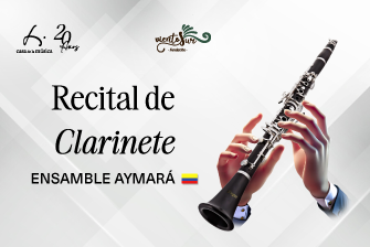 Recital Ensamble de Clarinetes Aymará (Colombia)