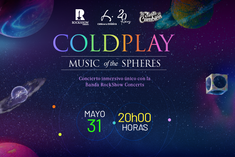 Coldplay Concierto Inmersivo