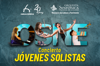 Orquesta Sinfónica Nacional: Concierto Jóvenes Solistas