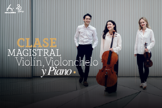 Clase magistral de violín, violonchelo y piano
