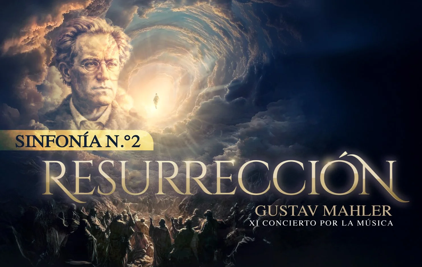      

 
   La Casa de la Música &nbsp;presenta la onceava edición de su tradicional Concierto por la Música, en esta ocasión se interpretará la Sinfonía No. 2, "Resurrección" de Gustav Mahler.Más&nbsp; de 300 artistas en escena. La Orquesta Sinfónic