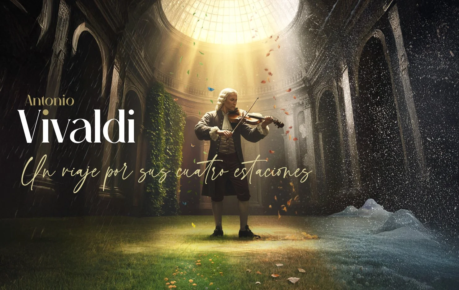      

 
   La Casa de la Música presenta a la Orquesta del Pacífico en un concierto extraordinario: VIVALDI, UN VIAJE POR SUS CUATRO ESTACIONES. Una experiencia única que te llevará al corazón del barroco, combinando maestría musical y teatral. Disf