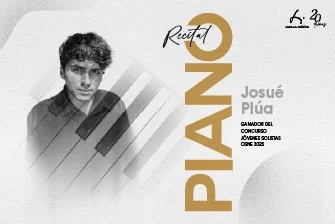 Recital de piano: Josué Plúa