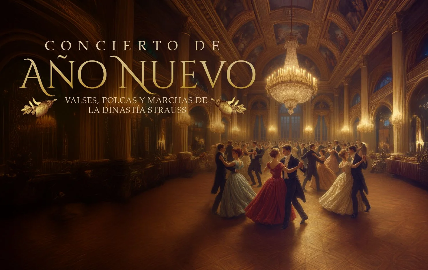 La Casa de la Música, la Orquesta Sinfónica Nacional del Ecuador y el Consulado General de Austria en el Ecuador presentan su tradicional Concierto de Año Nuevo – valses, polcas y marchas de la dinastía Strauss. Sala de Conciertos 20h00