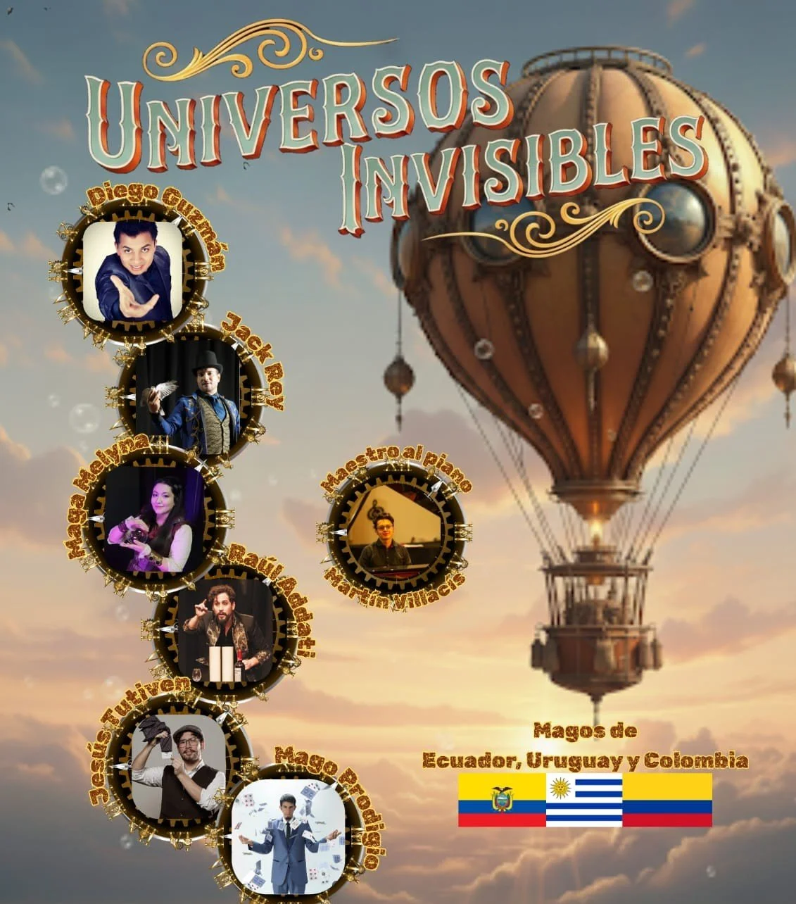 Primera función festival de magia: Universos invisibles