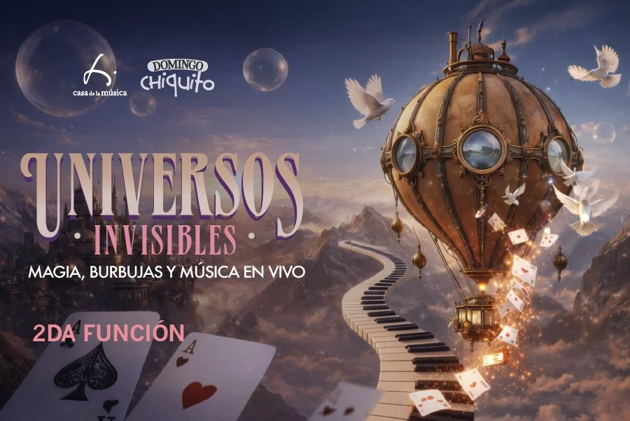 Segunda función festival de magia: Universos invisibles 