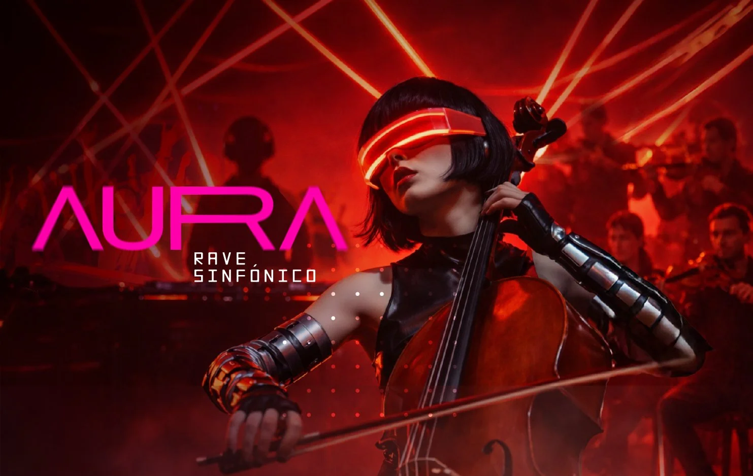 La Casa de la Música presenta Aura Rave Sinfónico, lo mejor de la electrónica y el universo sinfónico. Una experiencia musical que rompe fronteras donde la energía vibrante de la música electrónica se fusiona con la majestuosidad de una o