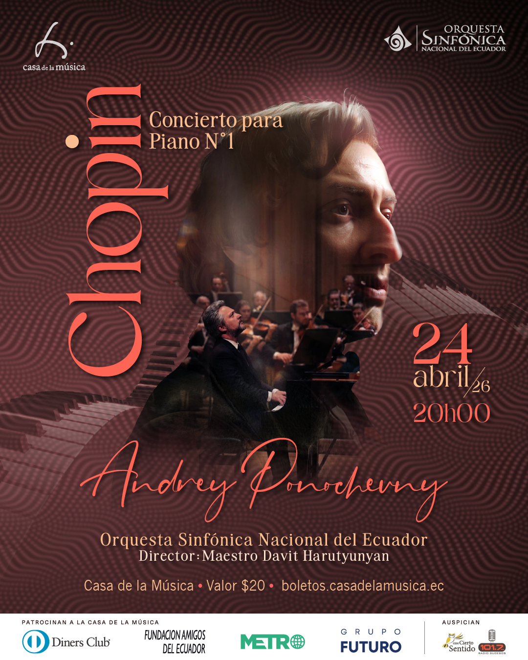 Andrey Ponochevny, piano (Europa)