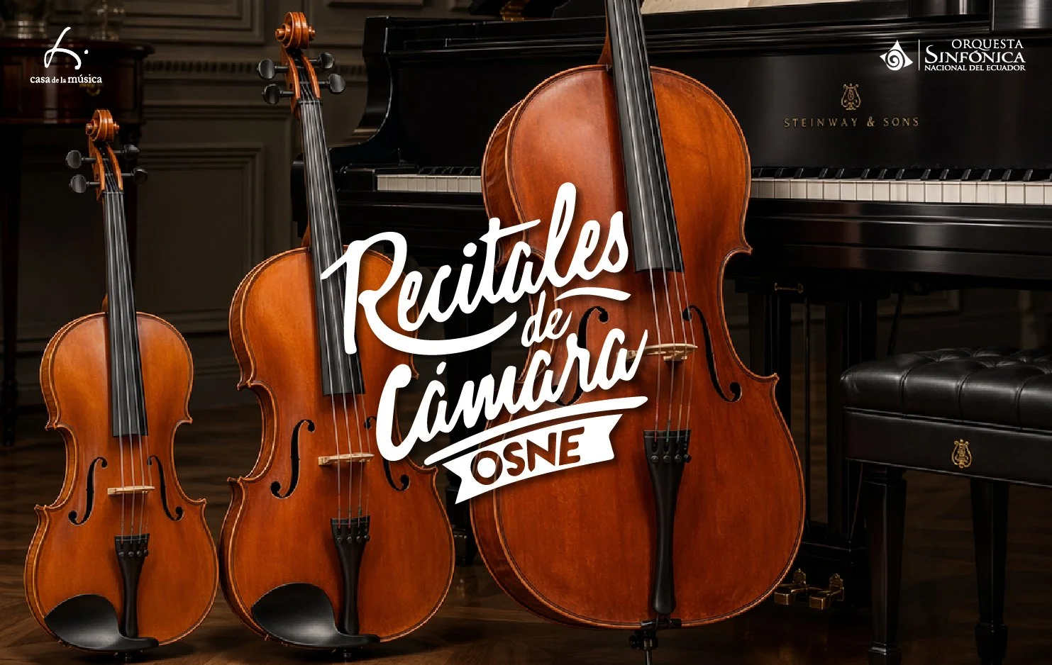      

 
   La Casa de la Música y la Orquesta Sinfónica Nacional del Ecuador presentan un maravilloso recital con la participación de los destacados músicos Irina Salnikova (piano), Daniel Khachatrian (violonchelo), Víctor de Luna (viola) y Oriet Na