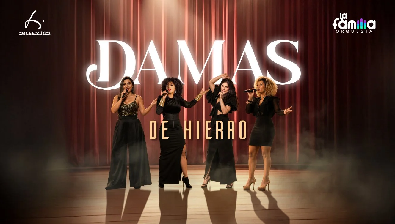 El show más emocionante del año llega a la Casa de la Música: DAMAS DE HIERRO. Un concierto para liberar el alma, cantar sin miedo y recordar esos amores y desamores que nos hicieron vibrar. Revive los éxitos de Marisela, Tormenta, Alejan