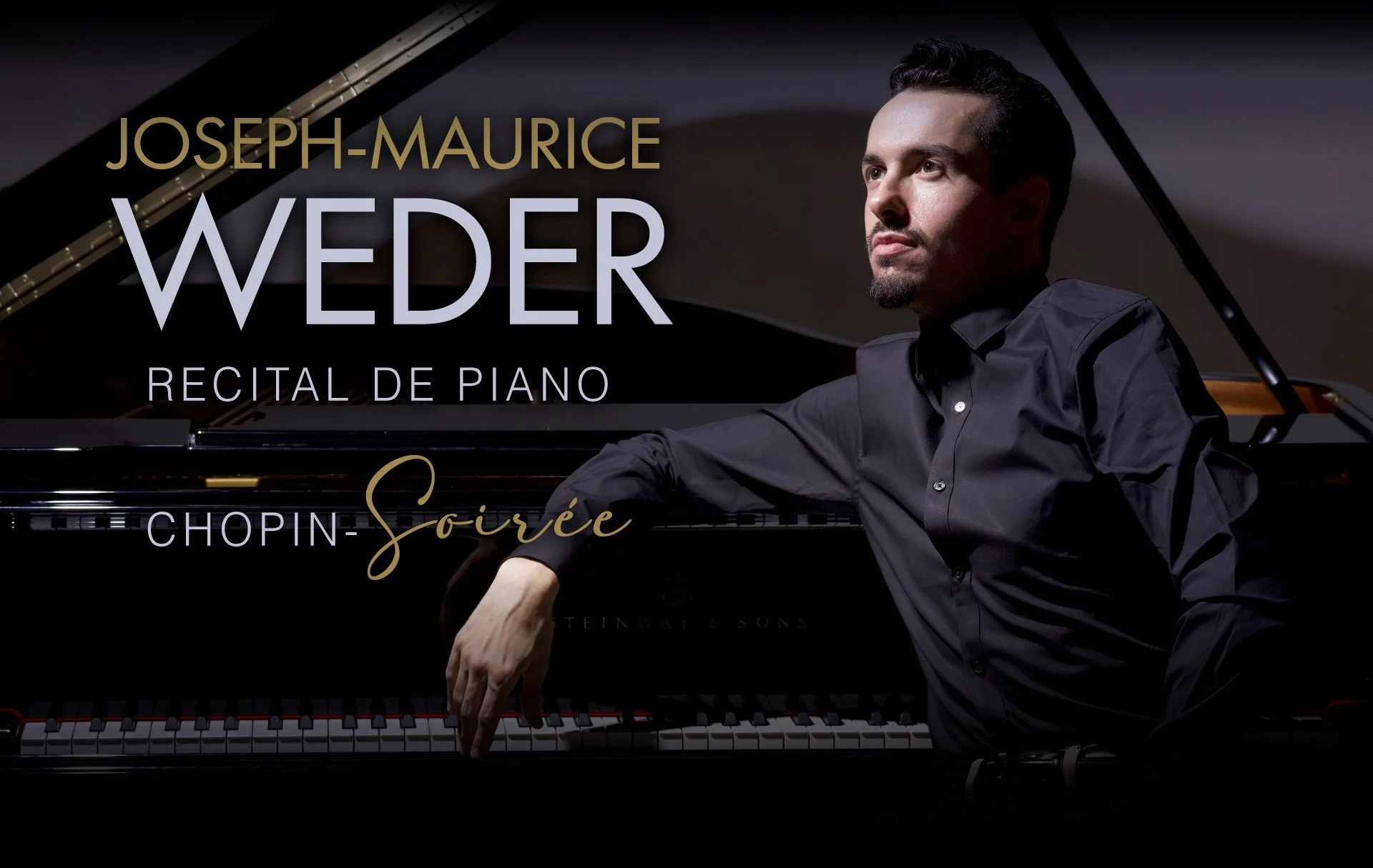      

 
   La Casa de la Música presenta al destacado pianista suizo Joseph-Maurice Weder en un recital íntimo que recrea la atmósfera de una velada parisina (soirée), con un repertorio excepcional de Frédérick Chopin que incluye el  Nocturno No. 20