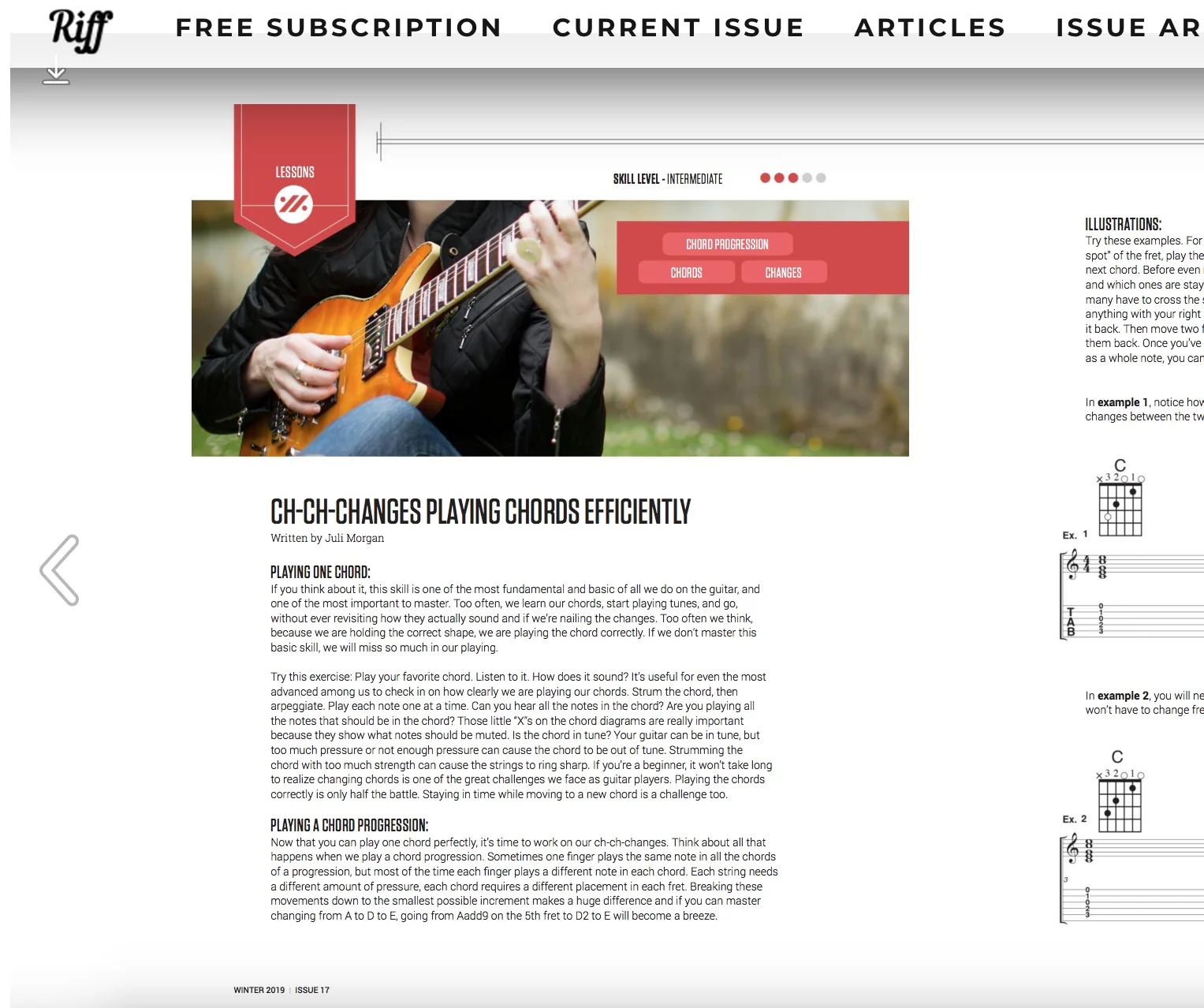 Riff Journal Article