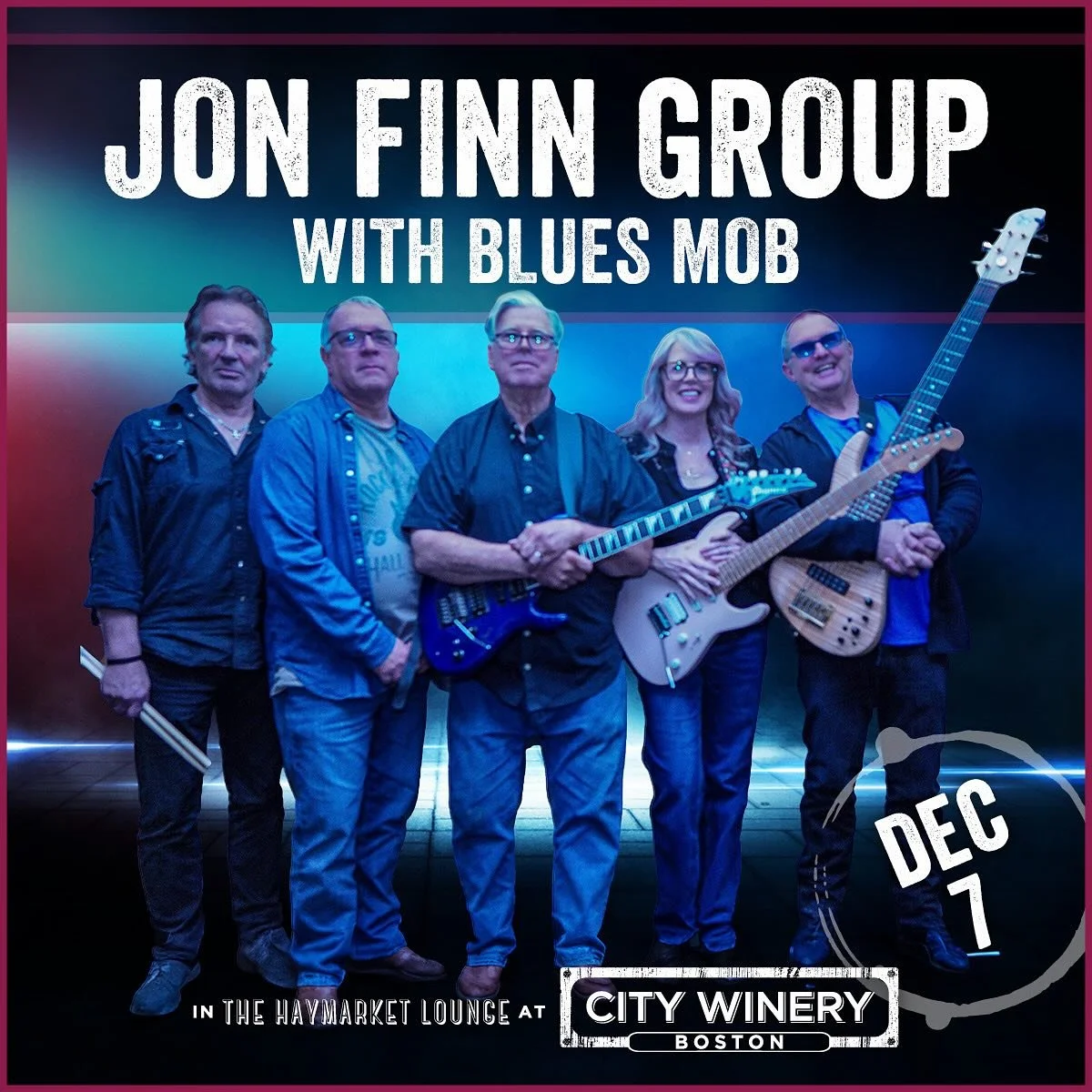 Playing City Winery on December 7 with Blues Mob. If you love guitars and original music, this one&rsquo;s for you! #jfg #peoplelikegoodmusic