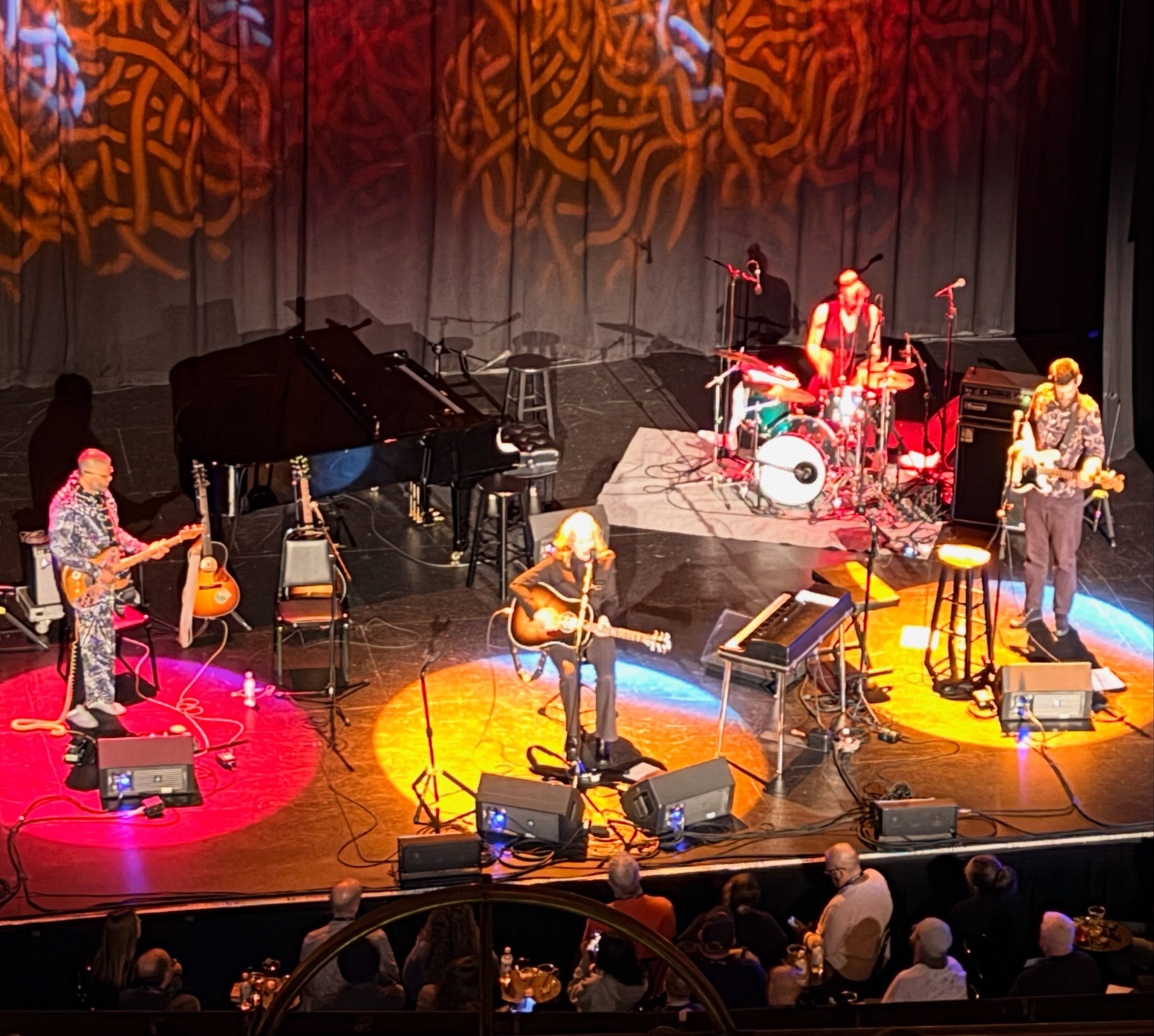 Amidst all of the busyness of the week, teaching, practicing, rehearsing, we got to see Paula Cole last night. She is supernatural. She played all the songs from This Fire. Her voice was perfection. I cried it was so beautiful. What a dream to see th