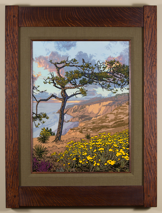 Aged Torrey Pine - Seaweed Green Liner