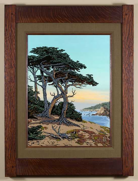 Seaside Monterey Cypress - Seaweed Green Liner