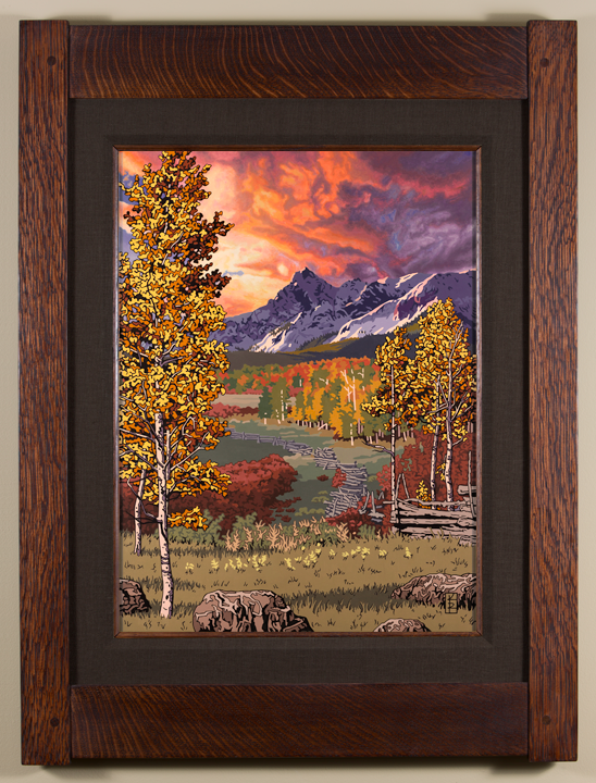 Changing Autumn Palette - Java Brown Liner