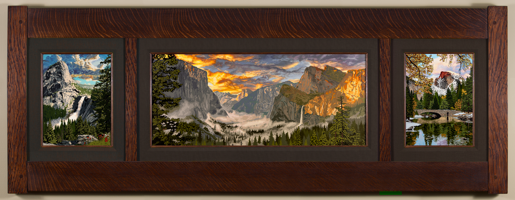 Iconic Yosemite Vistas - Java Brown Liner
