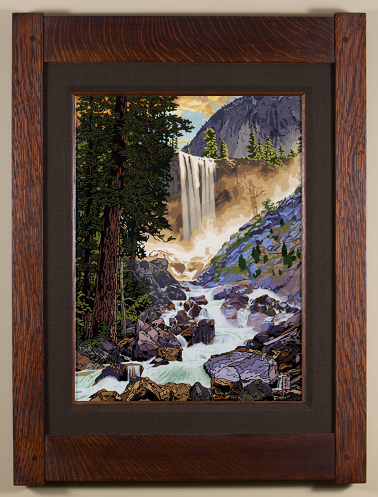 Luminous Misty Falls - Java Brown Liner