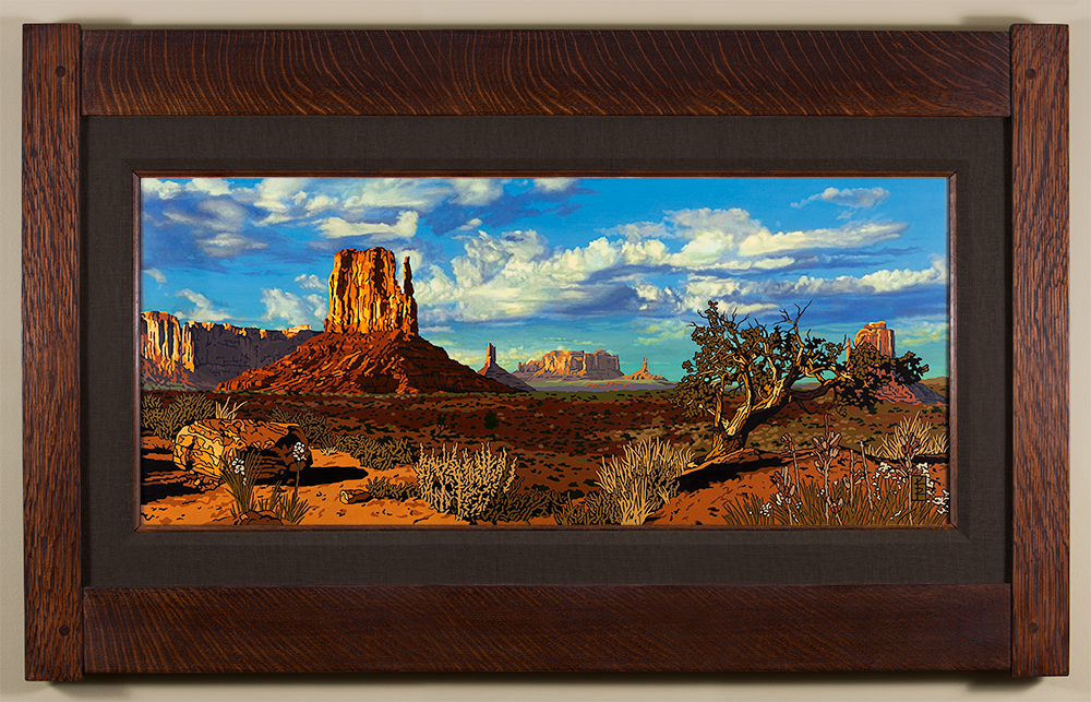Sprawling Monument Valley - Java Brown Liner 