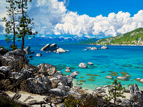 TRANSPARENT BLUE TAHOE