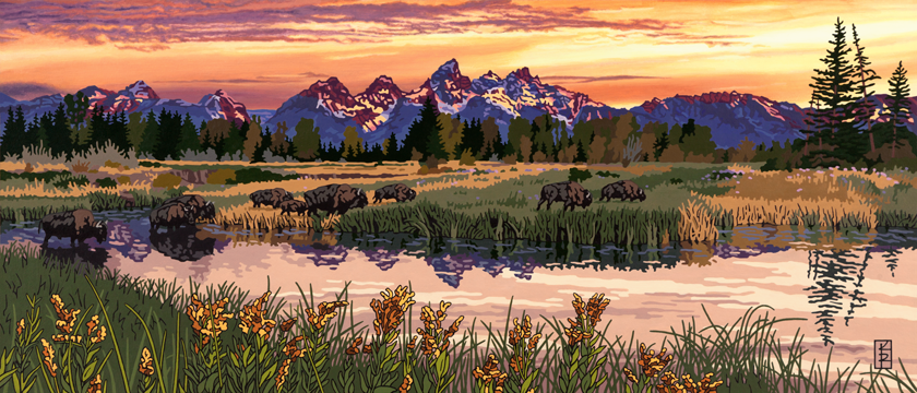 RUGGED GRAND TETONS