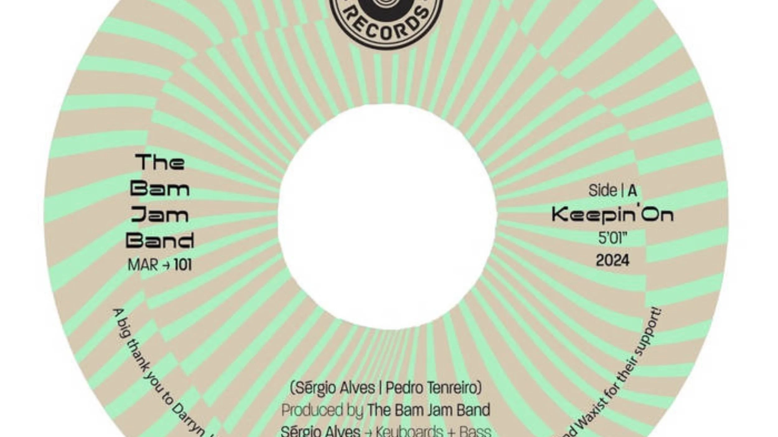 the bam jam band: keepin' on / something about love