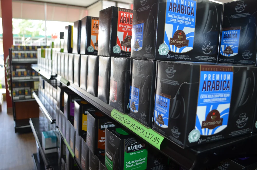 Over 400 varieties of K-Cups at Brew Ville