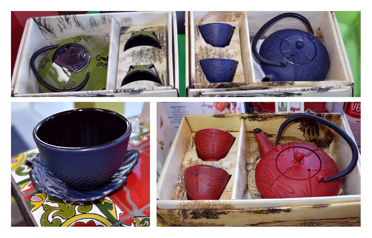 New cast iron teapot sets!