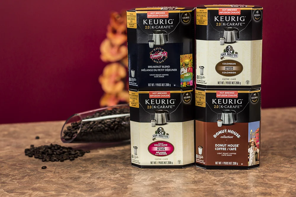 600 k-cup flavours with 54 teas and 70 decaf!