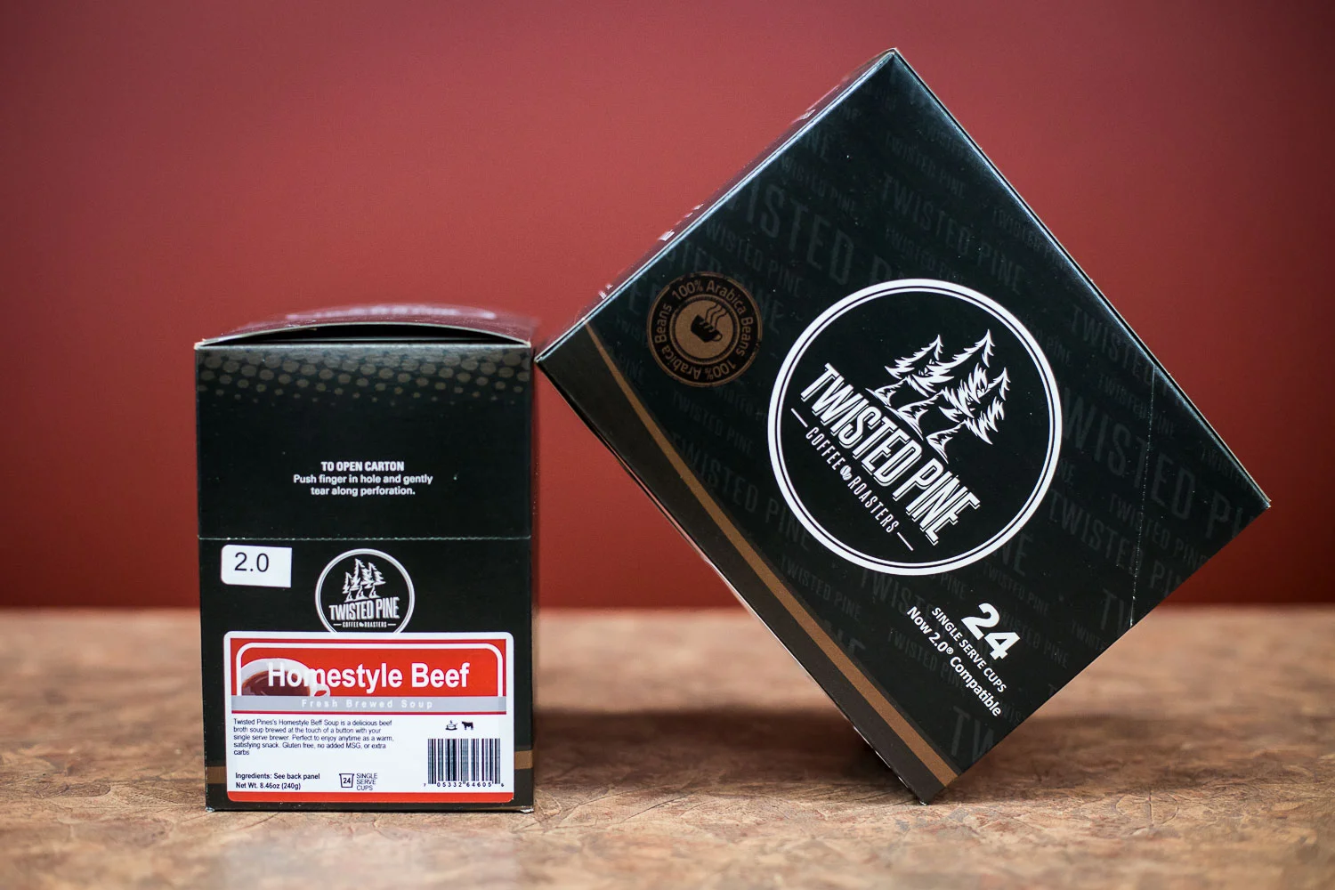 Easy and delicious, these cups from Twisted Pine provide you with a hot mug of savoury broth in seconds. Perfect to add into your lunch, for an afternoon sipper or to mix up with your own noodles!
