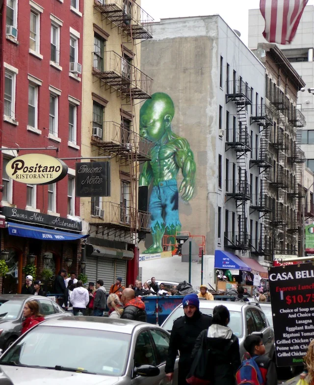 Temper Tot by Ron English for The L.I.S.A. Project NYC . New York, NY. 2012. Photo by Wayne Rada. (curator)