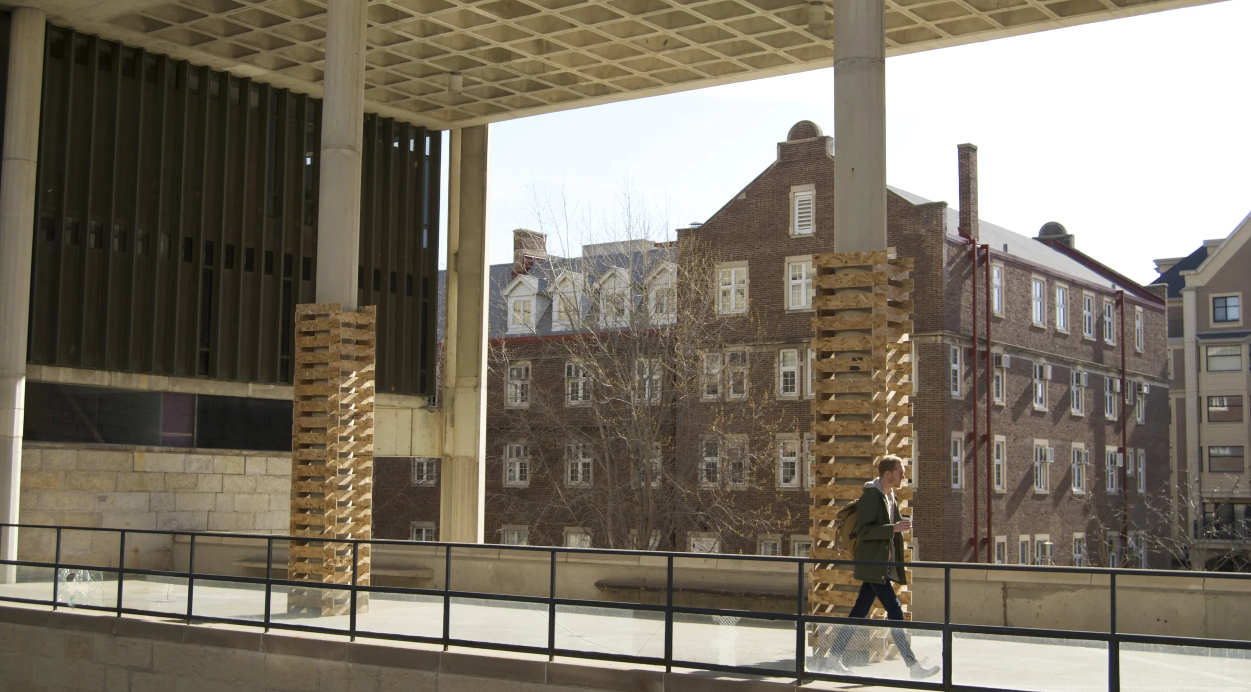 Pillar 2014 Oriented Strand Board Dimensions Variable Shown at 14' Height
