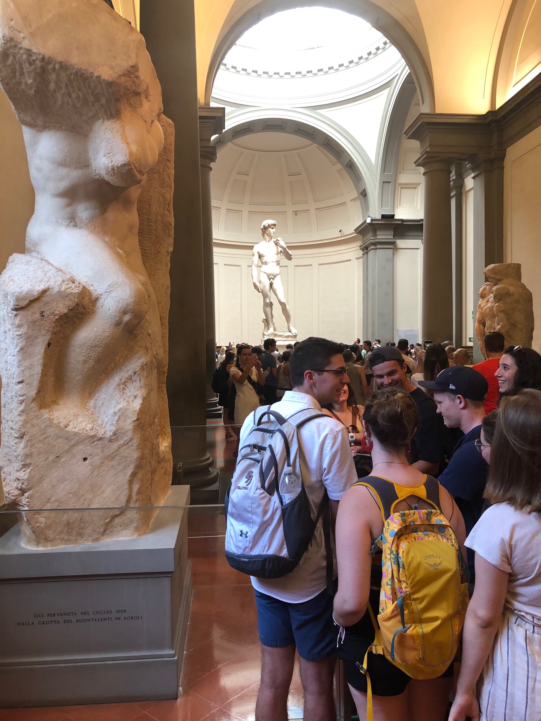 I Saw The David In Person...