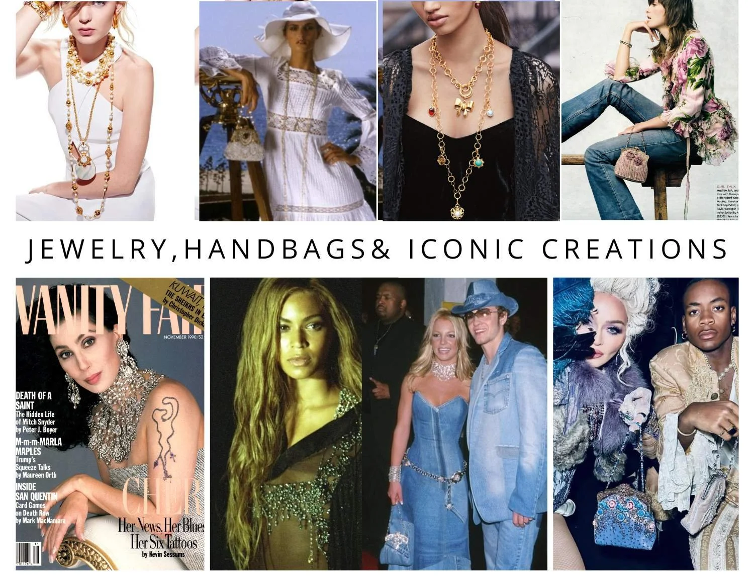jewelry,handbags& iconic creations by Larisa Barrera