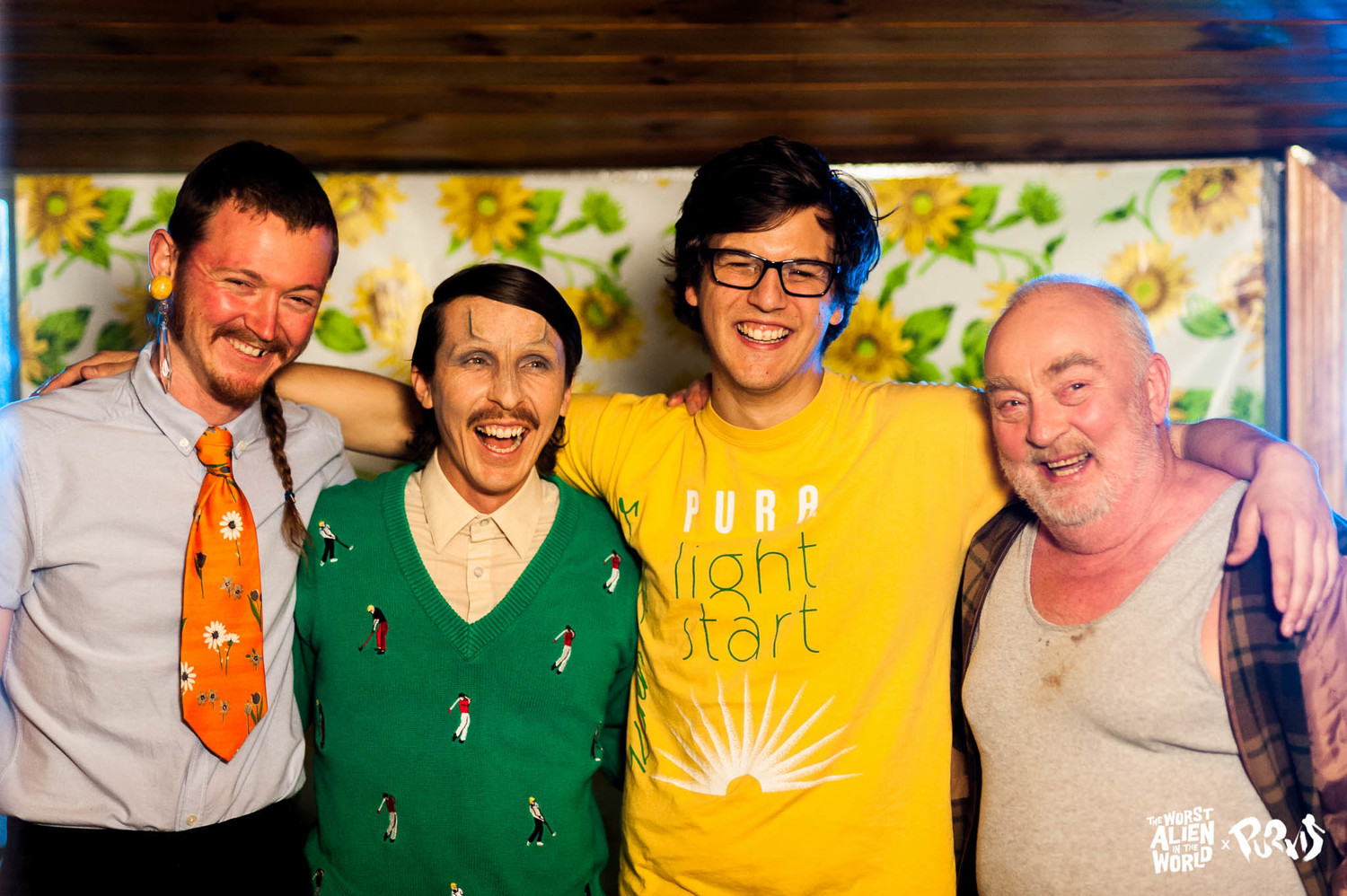 Liam Sommerville, Sam Dugmore, Anthony Frith, Adrian Barnes. Photo © Daniel Purvis