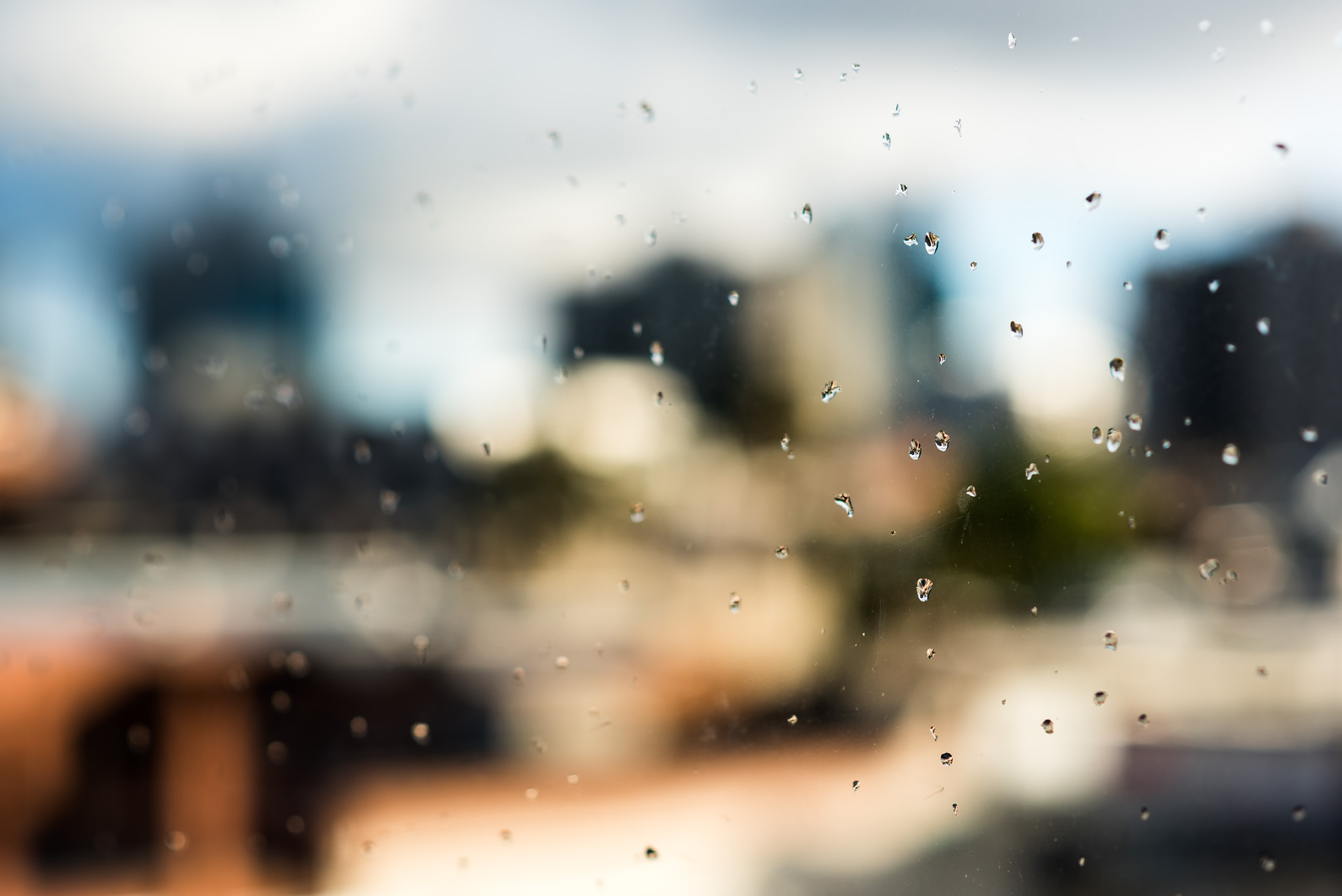 View from the apartment. Melbourne © Daniel Purvis
