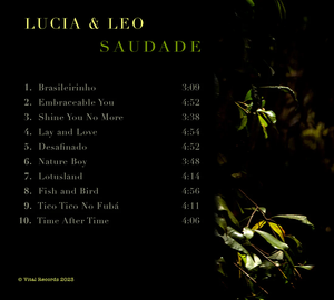 Saudade - Autographed Audio CD — Lucia Micarelli