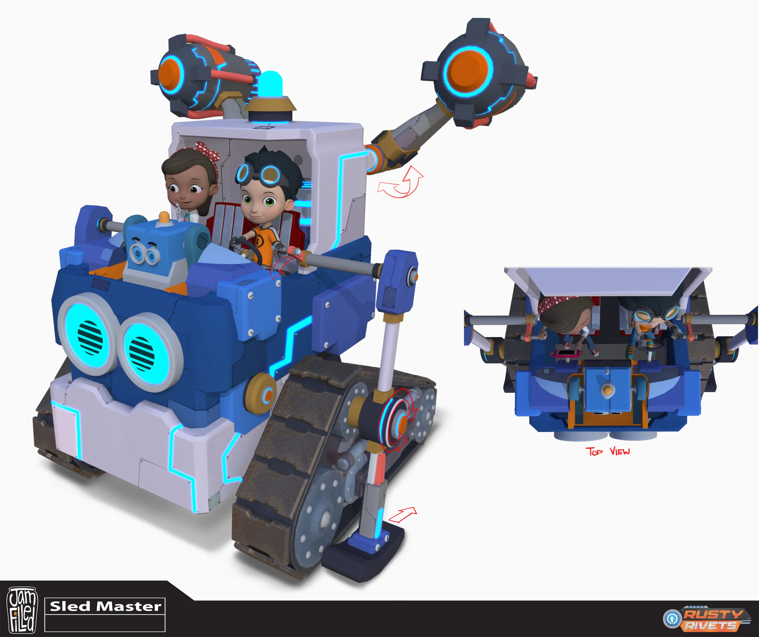 rusty rivets jack toy