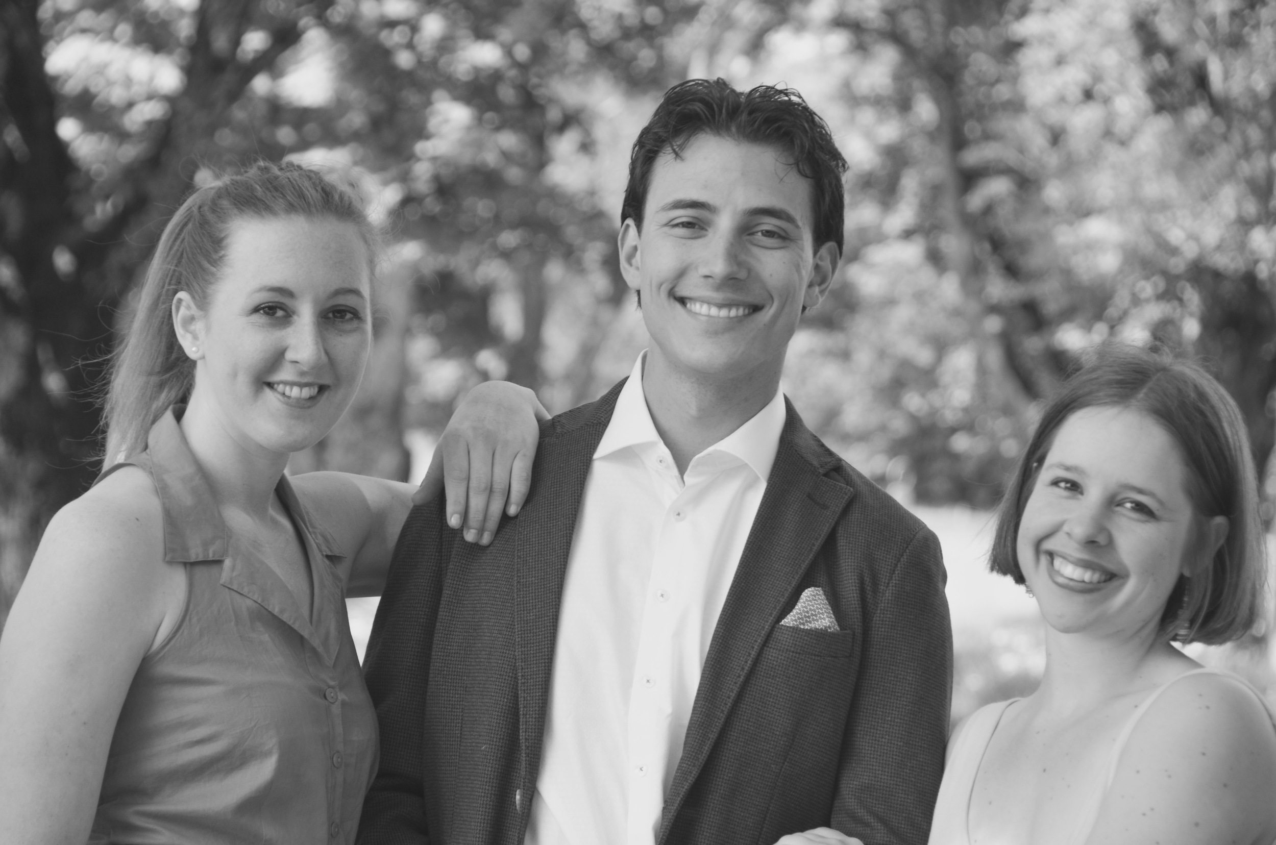 Dan Marginean, Leana Alkema et Simone Strohmeier