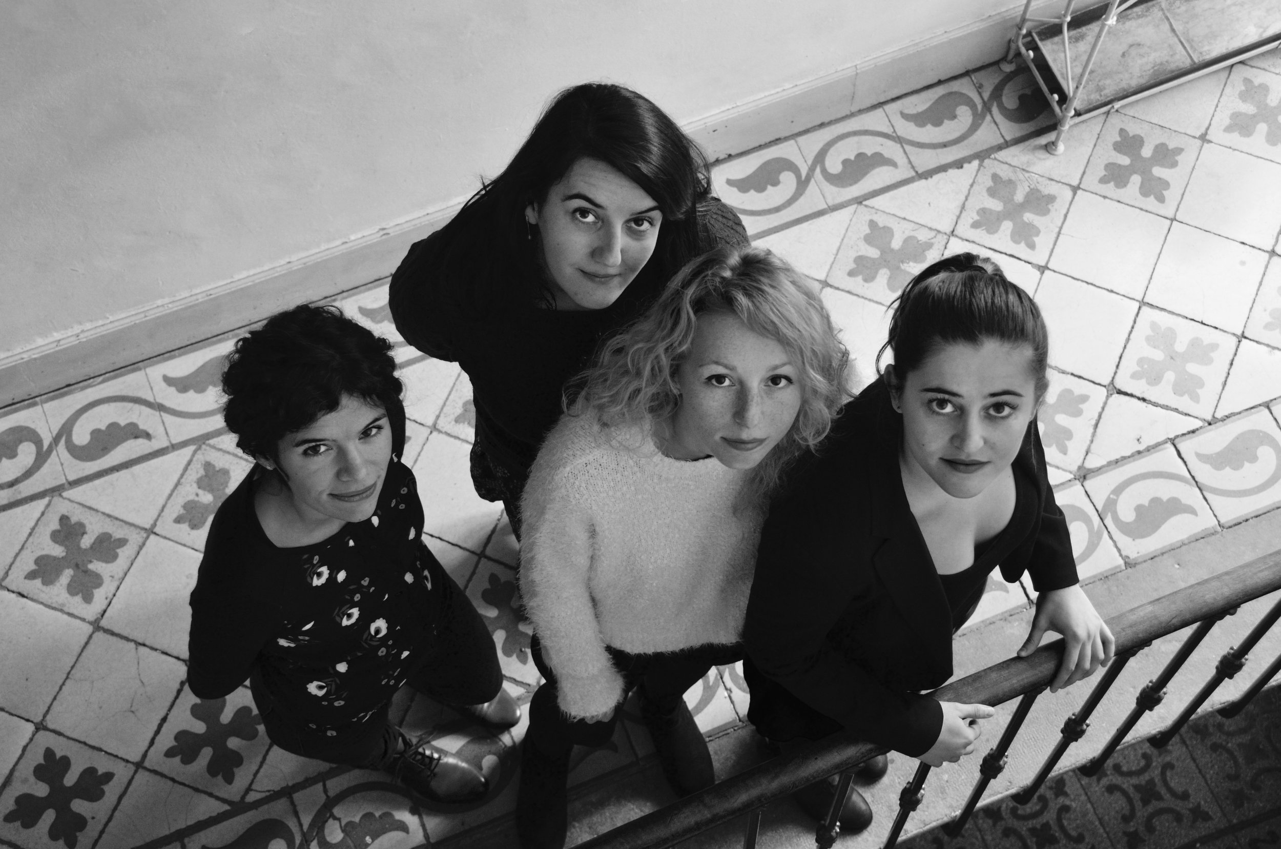 Laurence Verant, Louise Mercier-Gilles, Jodyline Gallavardin, Gabrielle Jardin