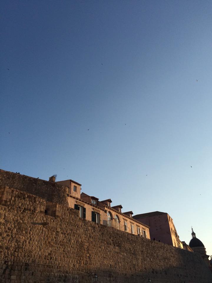 The old town of Dubrovnik.