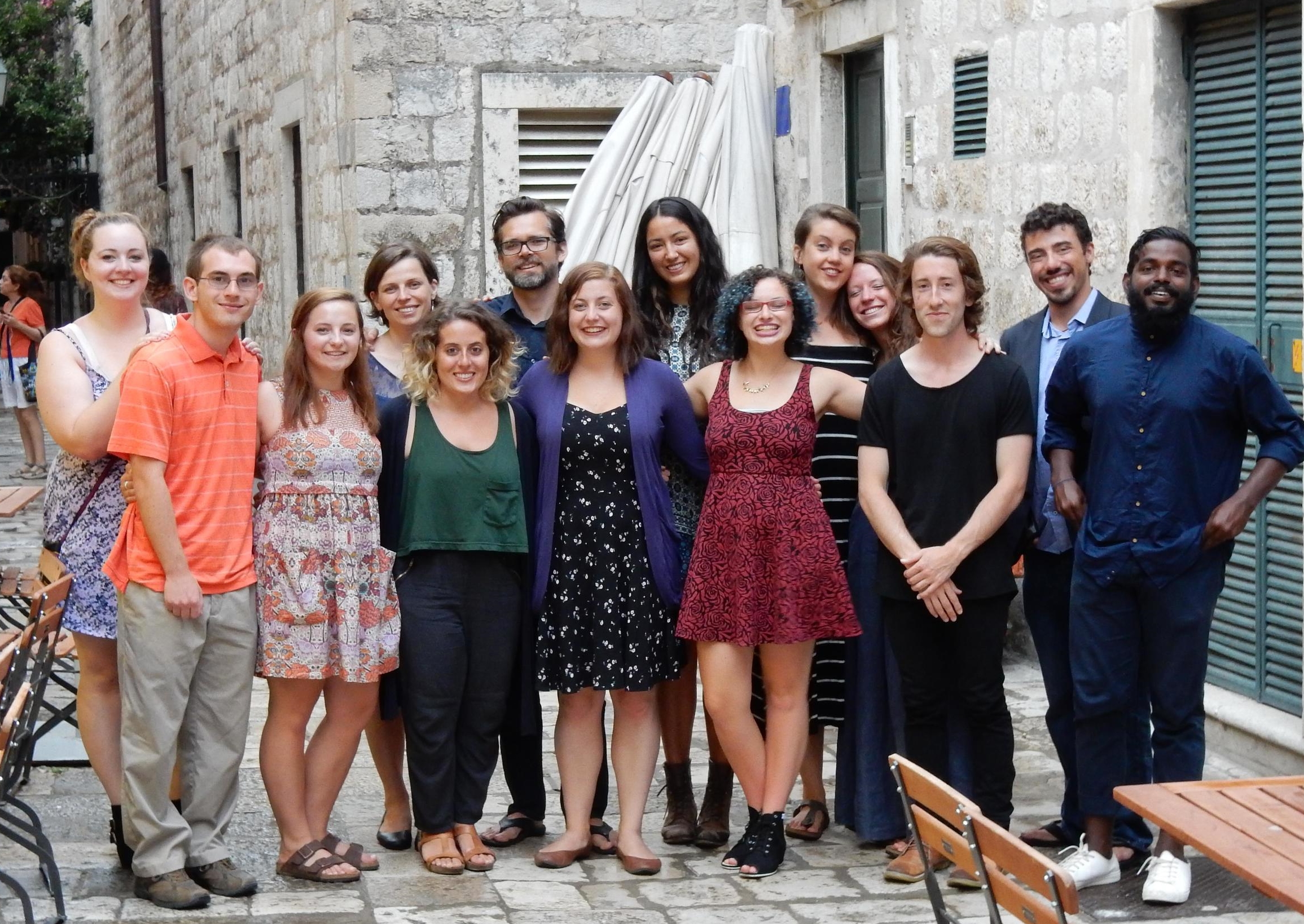 Our last night in Dubrovnik.