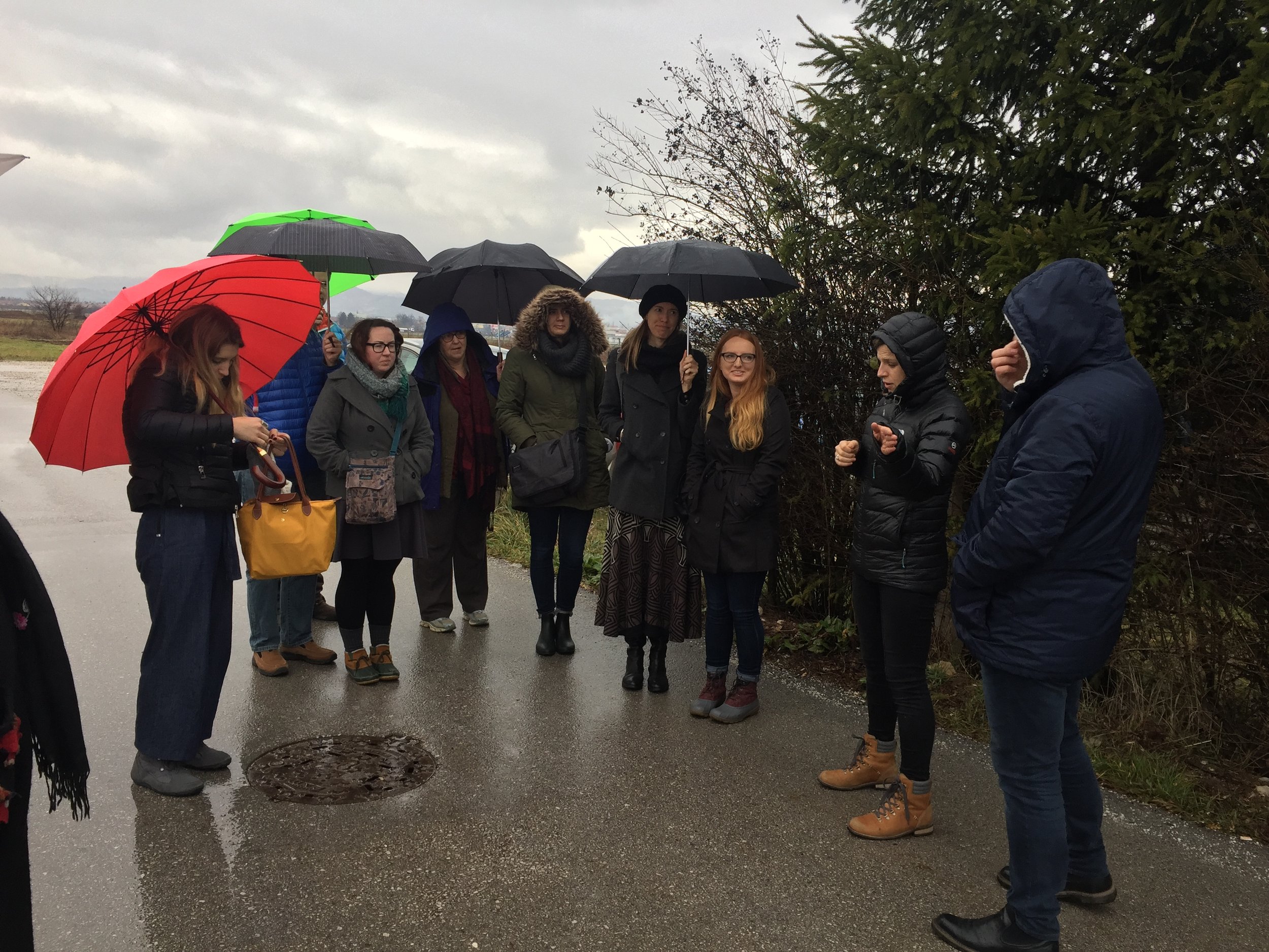  Rain couldn't stop us from all our walking lectures or city-exploring!&nbsp; 