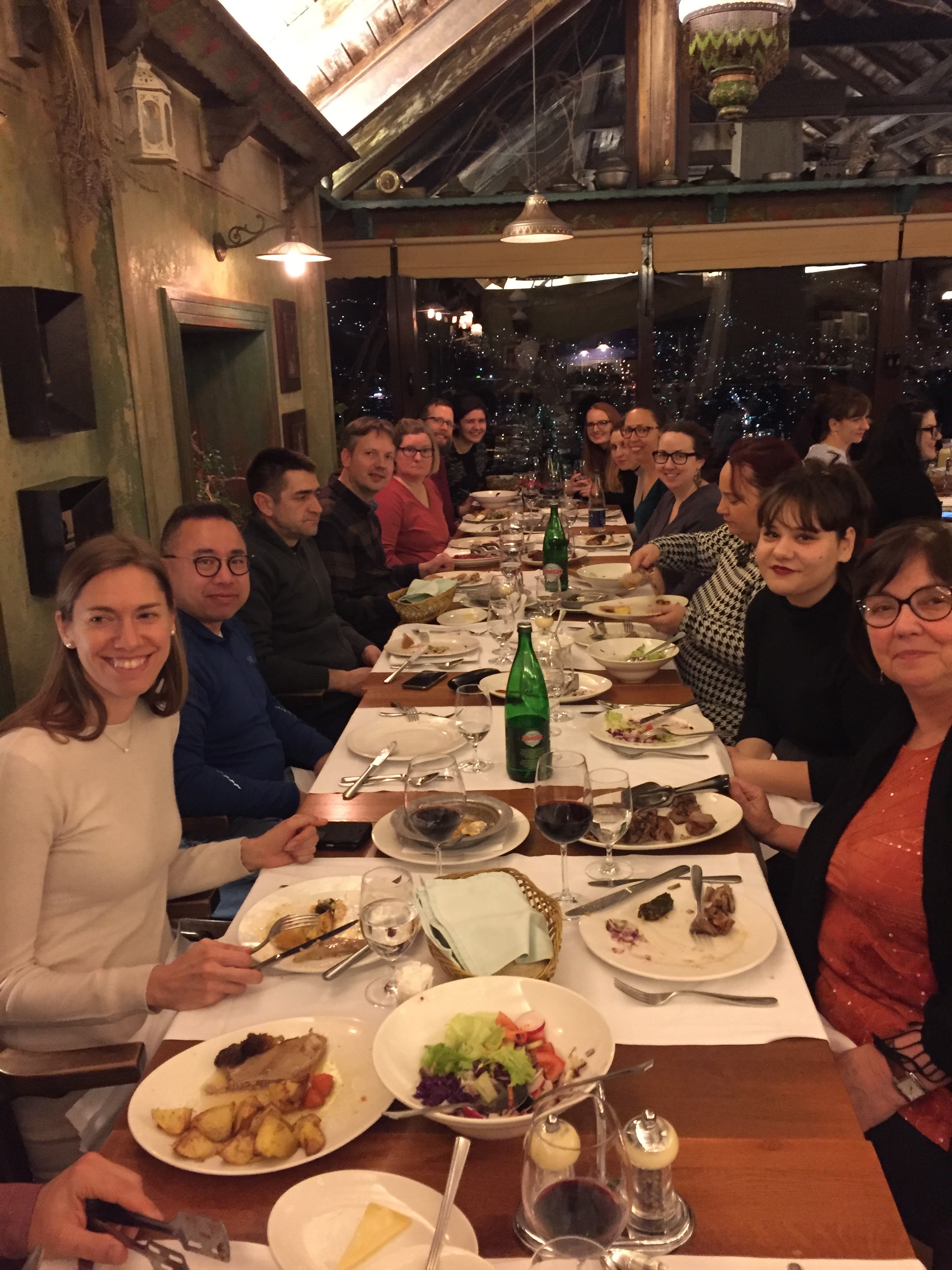  A crowd favorite is always dinner at Kibe's overlooking Sarajevo 