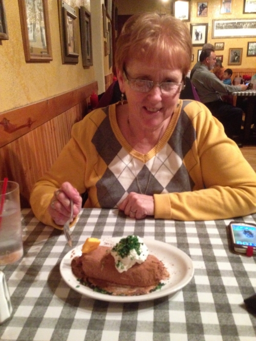 These Irish. Even the dessert looks like a potato!