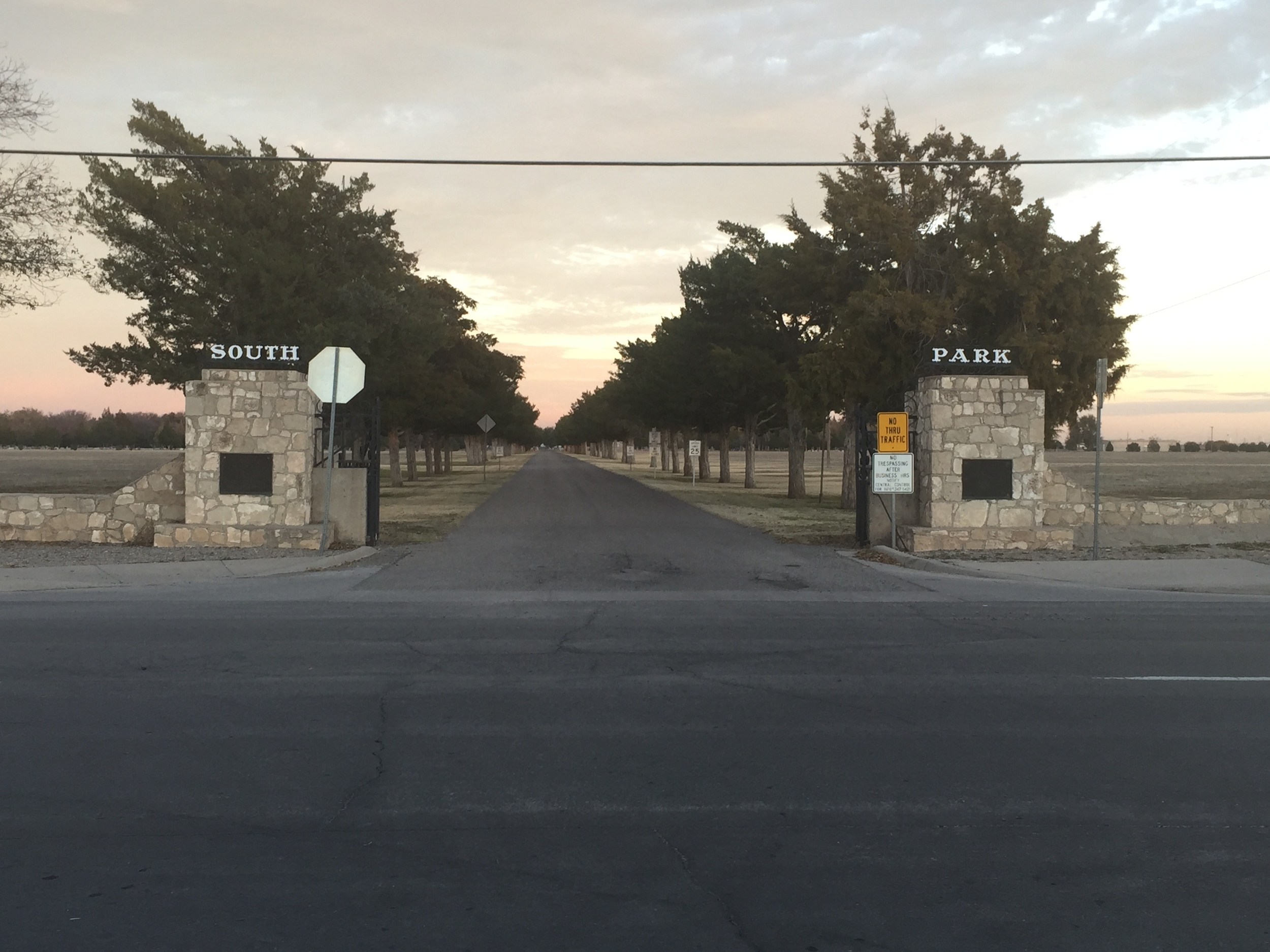 And the graveyard was called South Park! Can't make this stuff up!