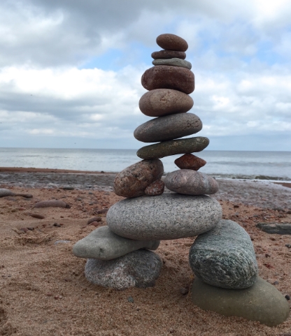 Stone tower, Cape Breton, Nova Scotia