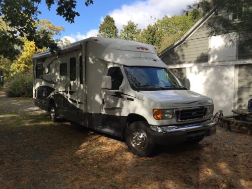 The Beast in her new home in Mattituck on Long Island.