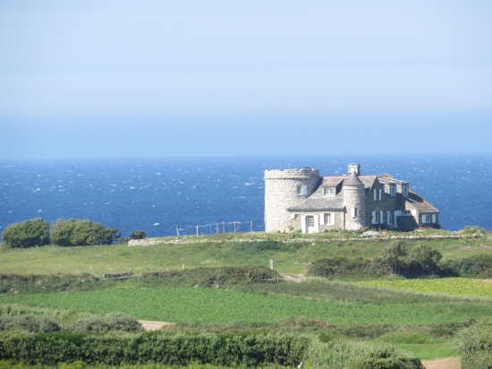 Some folks on the island really believe a man's home is his castle...